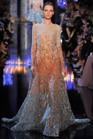 Elie Saab Fall 2014 couture collection